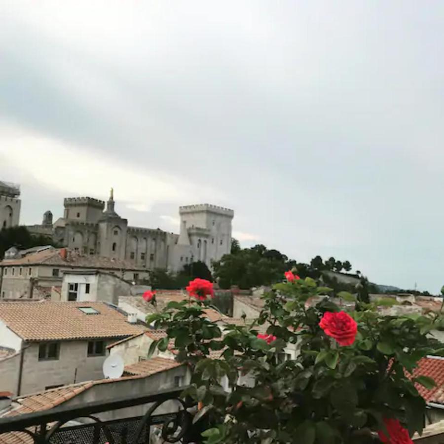 Magnifique Appartement De Charme Avec Vue Sur Le Palais Des Papes A Avignon Wifi Gratuit Exterior foto